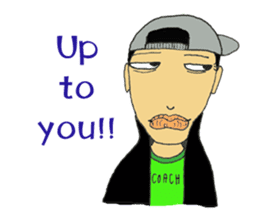 Crazy ice hockey family (English) sticker #13312837