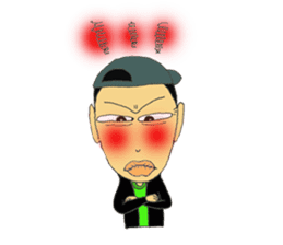 Crazy ice hockey family (English) sticker #13312838