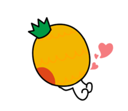 Charming Pineapple sticker #13313049