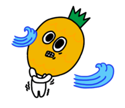 Charming Pineapple sticker #13313057