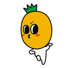 Charming Pineapple sticker #13313060