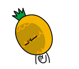 Charming Pineapple sticker #13313061