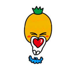 Charming Pineapple sticker #13313064