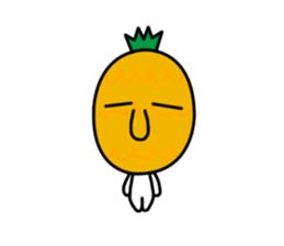 Charming Pineapple sticker #13313068