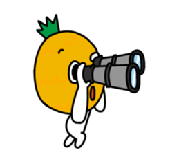 Charming Pineapple sticker #13313069