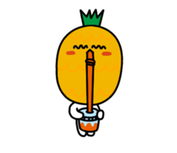 Charming Pineapple sticker #13313070