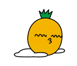 Charming Pineapple sticker #13313071
