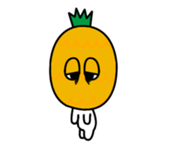 Charming Pineapple sticker #13313074