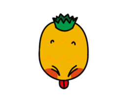 Charming Pineapple sticker #13313077