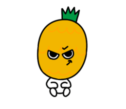 Charming Pineapple sticker #13313080