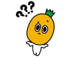 Charming Pineapple sticker #13313081