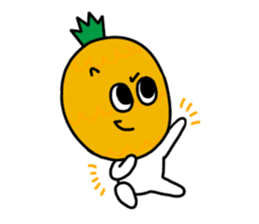 Charming Pineapple sticker #13313083