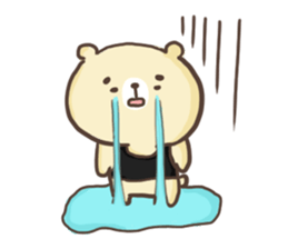 Bear to work in the bar!!ver2 sticker #13314572