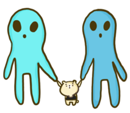 Bear to work in the bar!!ver2 sticker #13314575