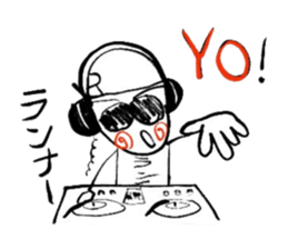 RUNNER-KUN sticker #13314746