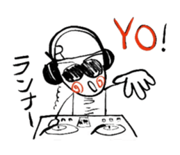 RUNNER-KUN sticker #13314746