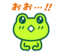 Kerokero frog 6 sticker #13314873