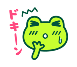 Kerokero frog 6 sticker #13314879