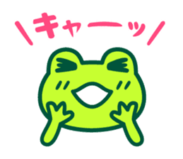 Kerokero frog 6 sticker #13314884