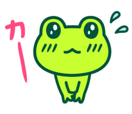 Kerokero frog 6 sticker #13314886