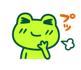 Kerokero frog 6 sticker #13314887