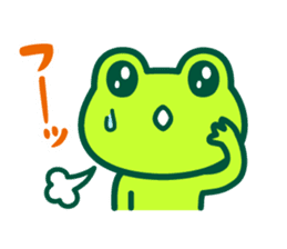 Kerokero frog 6 sticker #13314892