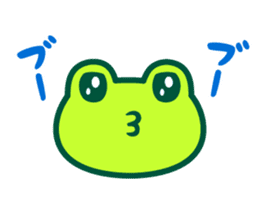 Kerokero frog 6 sticker #13314895
