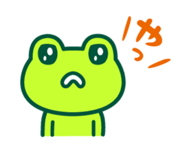 Kerokero frog 6 sticker #13314896