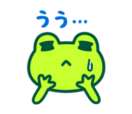 Kerokero frog 6 sticker #13314900