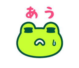 Kerokero frog 6 sticker #13314901