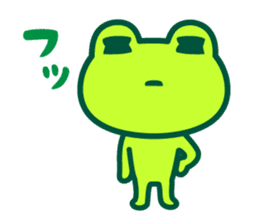Kerokero frog 6 sticker #13314908