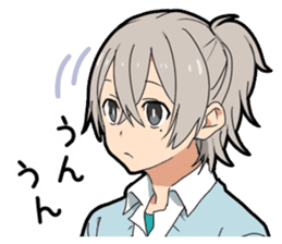 Hakata dialect boy sticker #13314934