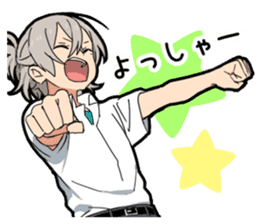 Hakata dialect boy sticker #13314944