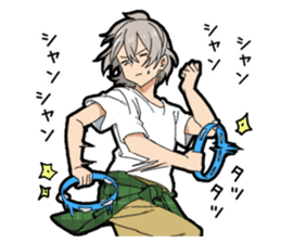 Hakata dialect boy sticker #13314957