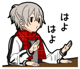 Hakata dialect boy sticker #13314959