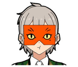 Hakata dialect boy sticker #13314965