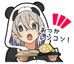 Hakata dialect boy sticker #13314972