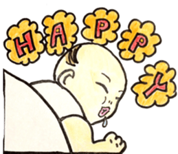 baby lovely twins sticker #13316004