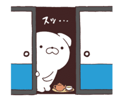 Daily Lives of cute white dogs part1 sticker #13316552