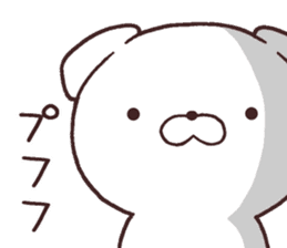 Daily Lives of cute white dogs part1 sticker #13316561