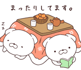 Daily Lives of cute white dogs part1 sticker #13316565