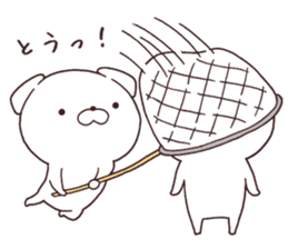 Daily Lives of cute white dogs part1 sticker #13316569