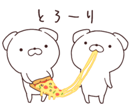 Daily Lives of cute white dogs part1 sticker #13316571