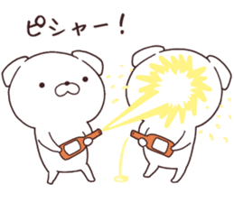 Daily Lives of cute white dogs part1 sticker #13316573