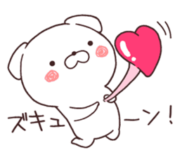 Daily Lives of cute white dogs part1 sticker #13316575