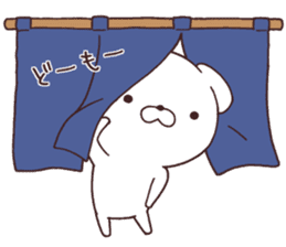 Daily Lives of cute white dogs part2! sticker #13316636