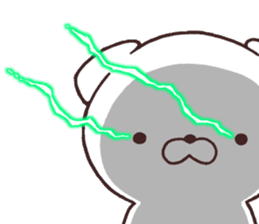 Daily Lives of cute white dogs part2! sticker #13316645