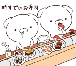 Daily Lives of cute white dogs part2! sticker #13316647