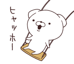 Daily Lives of cute white dogs part2! sticker #13316660