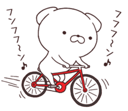 Daily Lives of cute white dogs part2! sticker #13316661